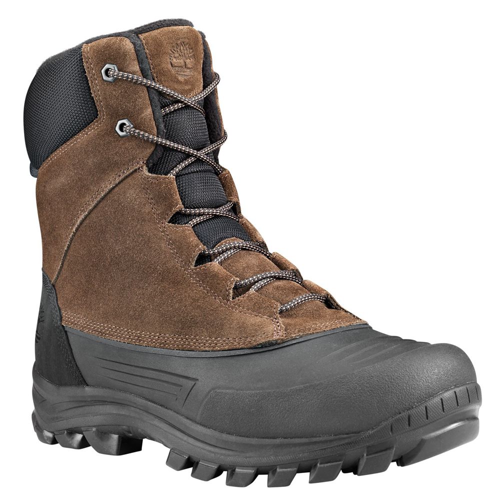 Botas de Inverno Masculino - Timberland Snowblades Tall - XTQRB4192 - Marrom/Pretas